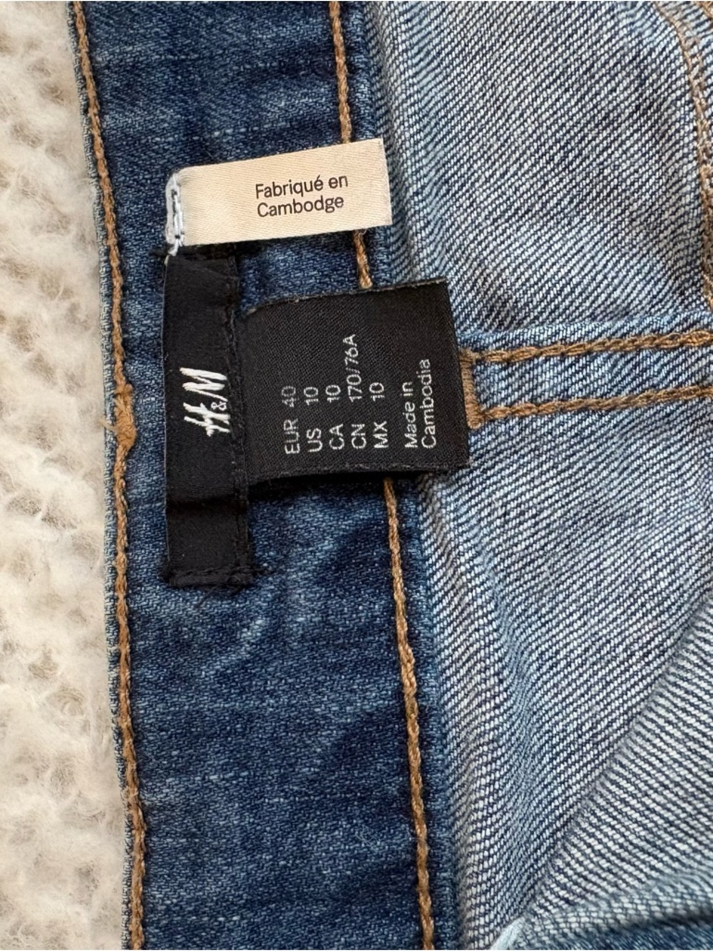 H&M Blue Denim Mini Skirt - Picture 5 of 8